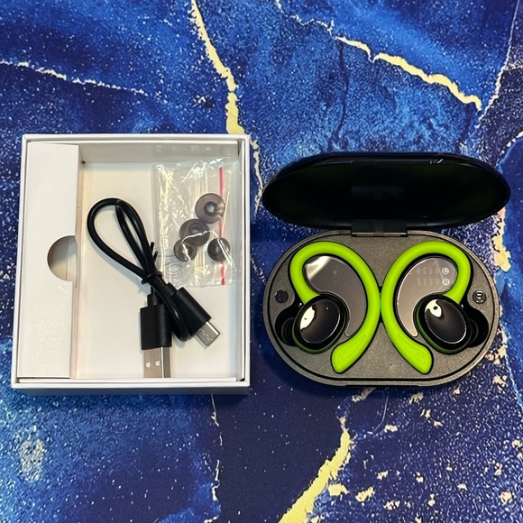 New - Wireless Earbuds Bluetooth 5.3 Headphones Over Ear
Waterproof Earphones - Picture 3 of 14